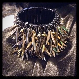 Spikes elastic bracelet