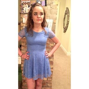 Forever 21 Blue Skater Dress