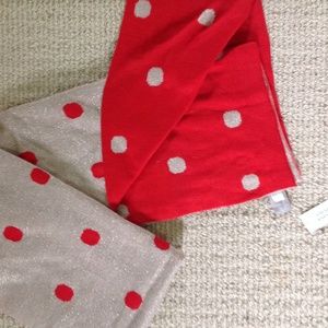 Banana Republic polka dot scarf