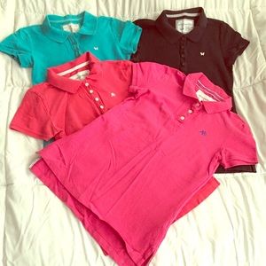 Bundle 4 Aeropostale polos
