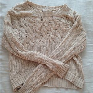 Aeropostale cropped sweater