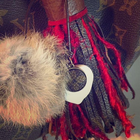 Upcycled Louis Vuitton Tassel