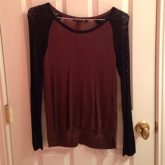 Never Worn Rag & Bone Green/Black Sweater