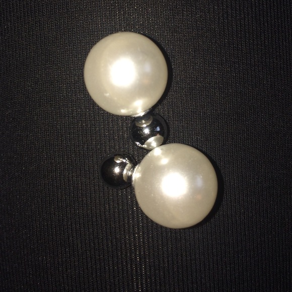 Pearl earrings
