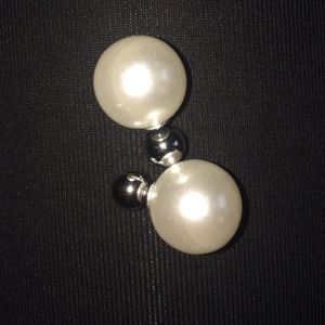Pearl earrings