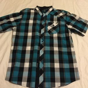 Large Short Sleeved Collared Shirt