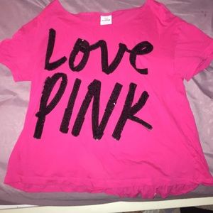 Pink shirt from pink