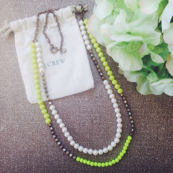 J. Crew Double Strand Necklace