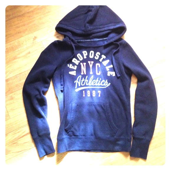 Navy blue aéro hoodie