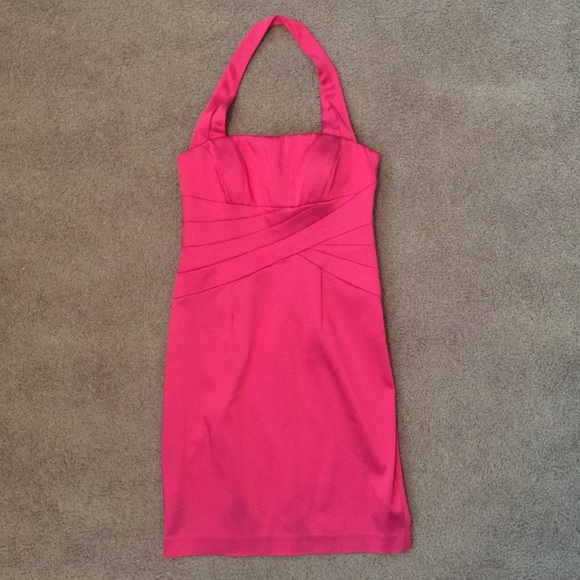 Beautiful satin pink dress