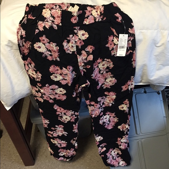 Floral Jogger Pants