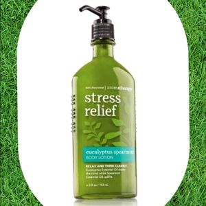 Aromatherapy stress relief lotion