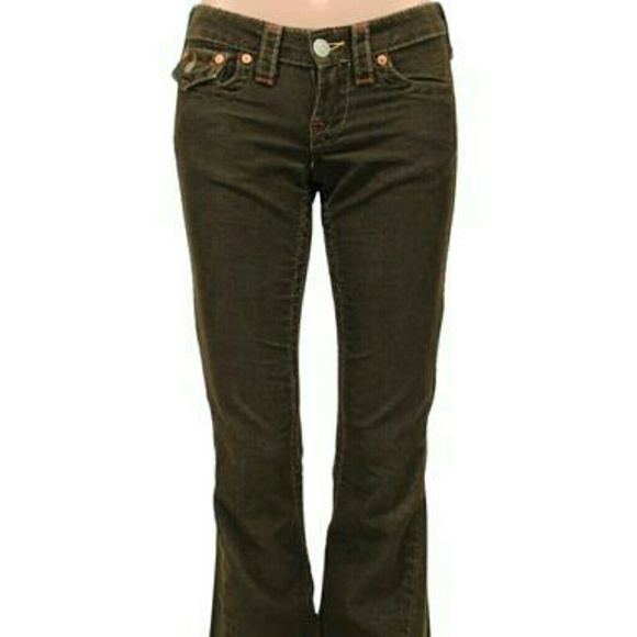 True religion corduroy pants