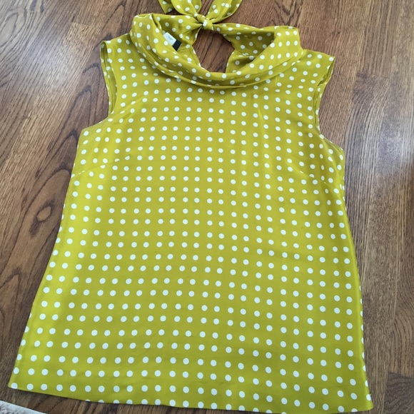 Jcrew silk top size 2