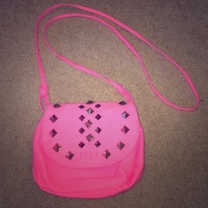 New VS PINK studded cross body bag