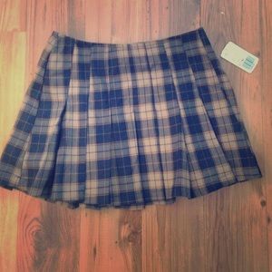 Brand New Plaid School girl skirt