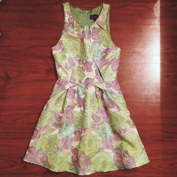 Topshop Floral Dress