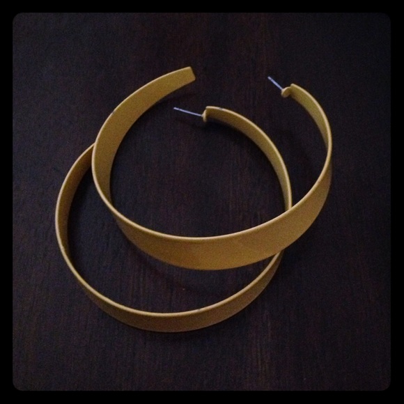 Yellow Earrings
