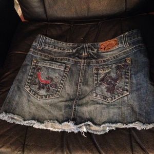 Vampires Diaries denim skirt