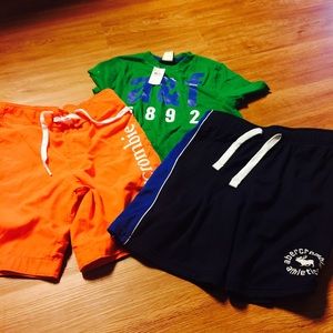 Nwt boys XL a&f bundle
