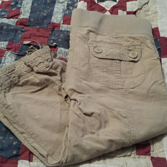 Khaki Capri pants