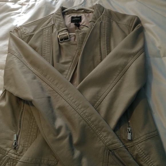 Express leather jacket