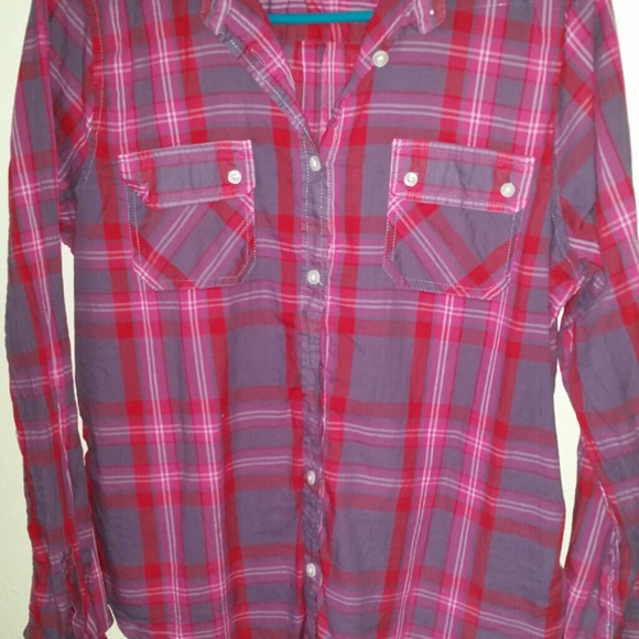 Red plaid shirt