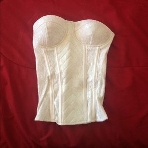 White corset