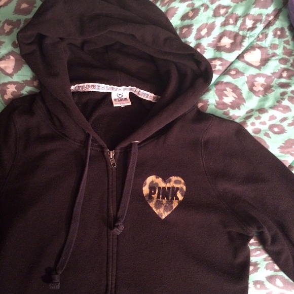VS sweatshirt Black Leopard