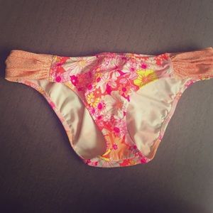 Victoria Secret floral bikini bottoms