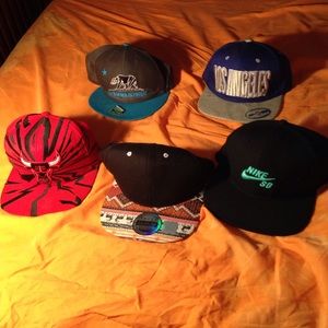 5 snap backs