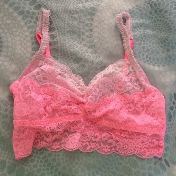 Pink bralette