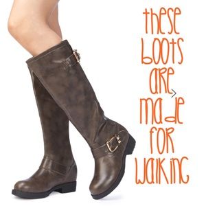 Brown boots