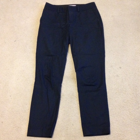 Navy BR ankle length pants
