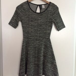 Gray Knit Dress