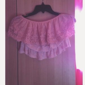 Free People Inspired Crop Tube Top NWOT