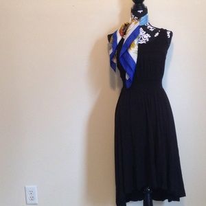 Anthropologie black dress