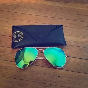 Ray Ban aviator sunglasses 58mm
