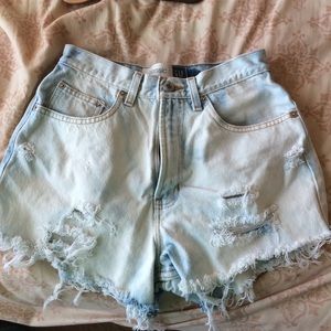 handmade high waisted shorts