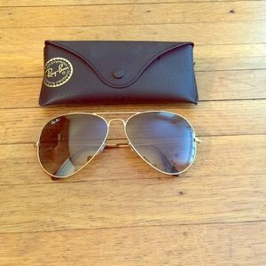 Oversized Ray Ban aviators