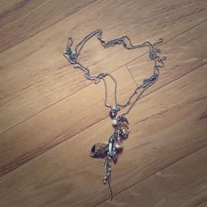 Double chain necklace