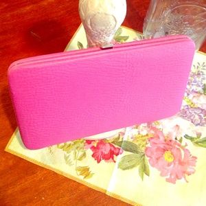 Cute functional pink wallet