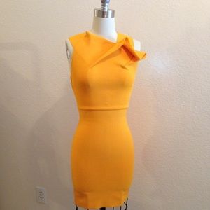 |Coral Structured Dress