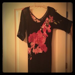 Beautiful Bebe dress with sequence