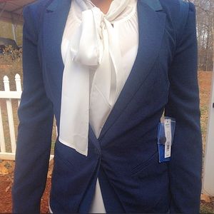 Vera Wang Navy Blazer