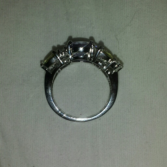 Sterling silver Amethyst and Citrine ring size 7 - Picture 4 of 4