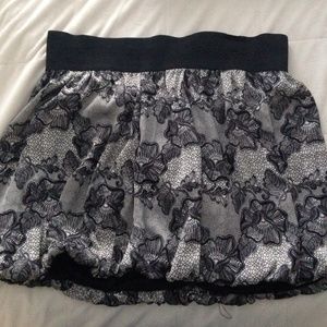 Elastic waste maurices skirt