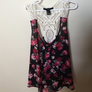 Floral Tank Top