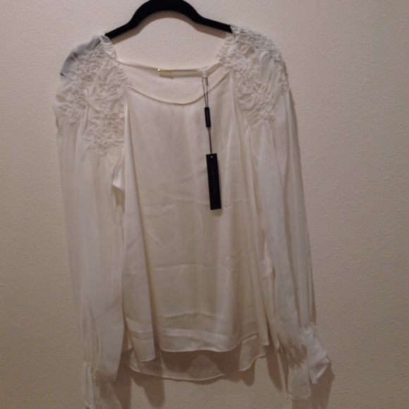 ELIE TAHARI silk top