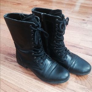 Military style boots